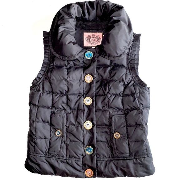 juicy couture puffer vest - Picture 7 of 10